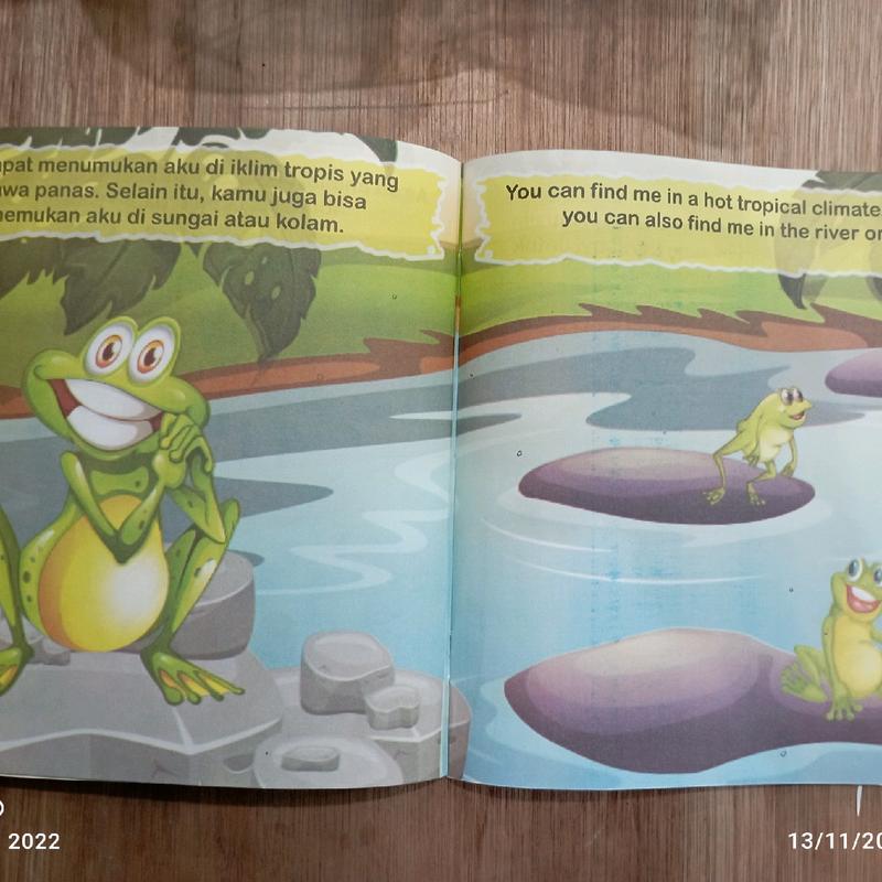 Buku Cerita Bergambar Seri Mengenal Hewan 2 Bahasa Bilingual Full Color - Kinara Putri - Pustaka Sandro Jaya - Books Anak 3