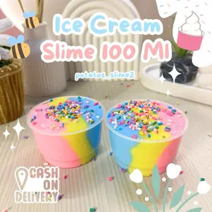 Ice Cream Slime Potatos 100ml Wangi Ice Cream