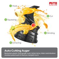 Gambar MITO SJ1100 Slow Juicer Fresca Compact | Low Noise | Easy Clean | Low Watt - BLACK MATTE dari MITO Electronics Kota Tangerang 4 Tokopedia