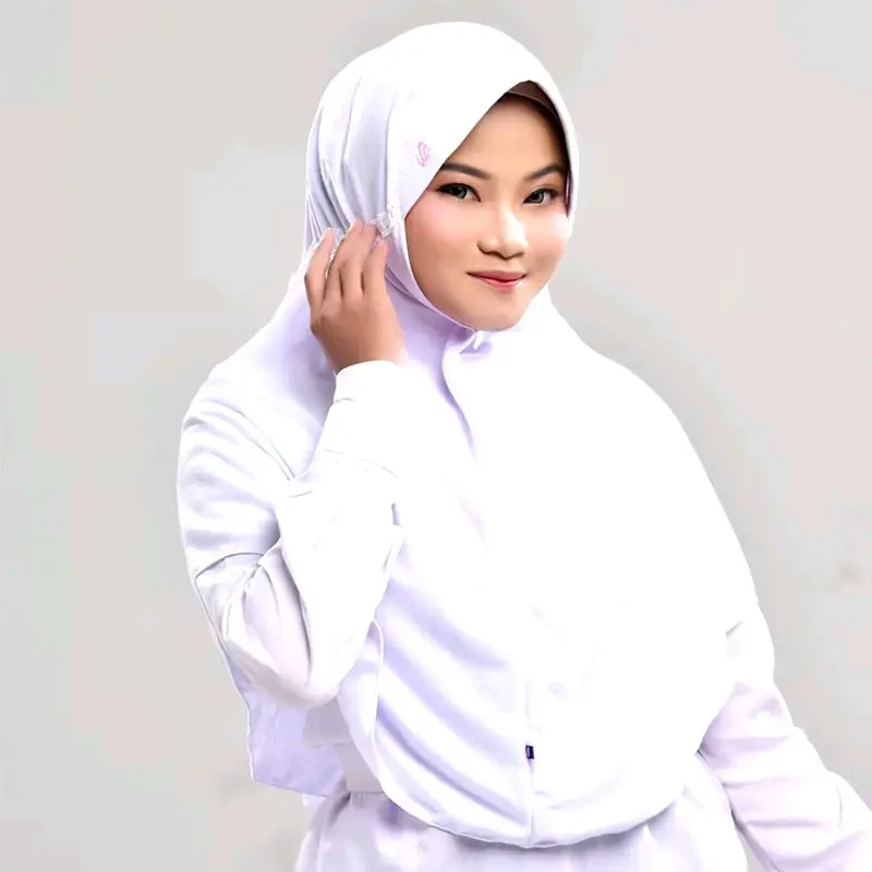 JILBAB SEKOLAH > (SD-SMA) >HIJAB INSTAN JERSEY PREMIUM QUALITY 5