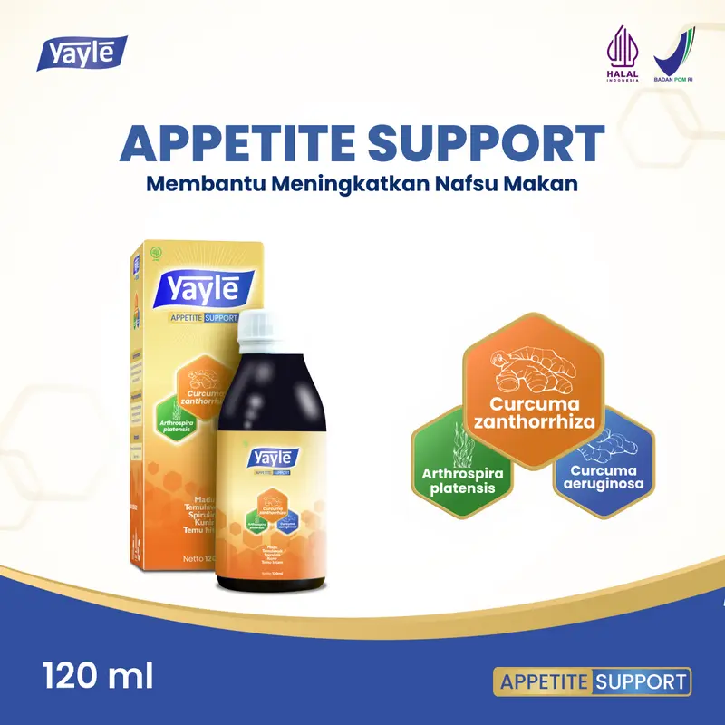 Yayle Appetite Support 120ml & 200ml - Madu Nutrisi untuk Si Kecil 4