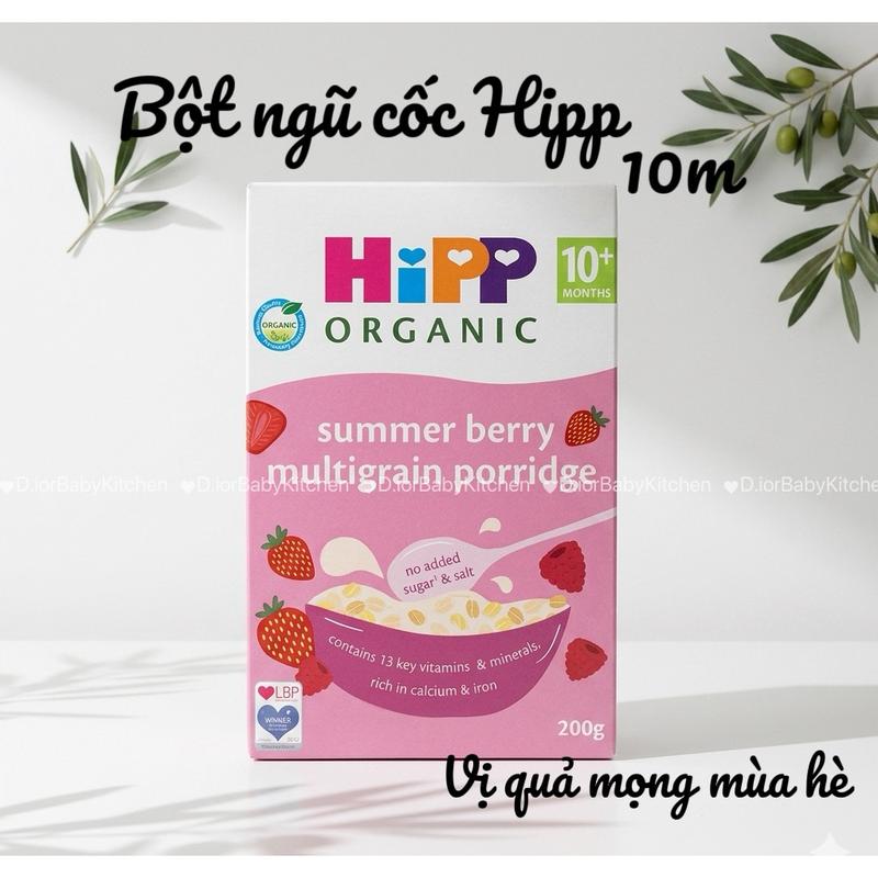 TOP BỘT ĂN DẶM HIPP ANH QUỐC CHO BÉ TỪ 6-10M