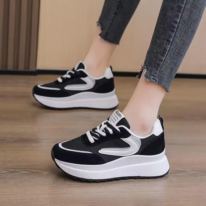 StealthLift Comfort Sneakers | Air Cushion Midsole & Wide Toe Box (Forrest Gump Retro Design with Anti-Torsion Plate | Unisex Orthopedic Casual Shoes)