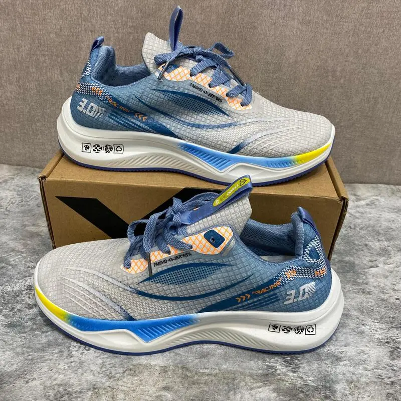 KENXIEX Sepatu Olahraga Pria Sepatu Pria Casual Sneakers Fashion Cowok Kekinian Sport Shoes Kets Canvas Kasual 122888 5