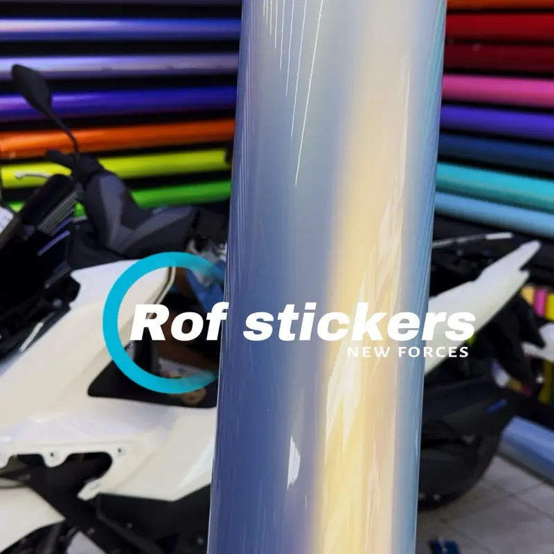 Sticker skotlet motor premium blue white gola harga 50x150cm Gold Motorcycle 3