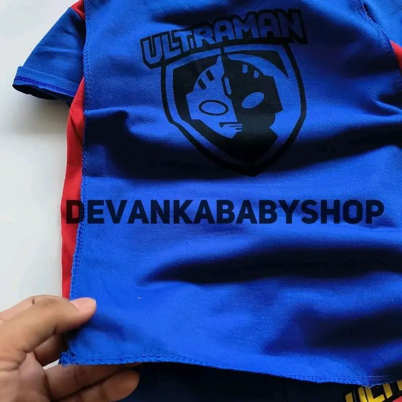 BAJU ULTRAMAN ANAK LAKI LAKI SETELAN ANAK SUPERHERO SAYAP BISA PAKAI TOPENG DAN TOPI UNTUK UMUR 1-10 TAHUN Fashion 6