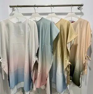 Dauky Vest Boxy Ombre Terbaru Luaran wanita Muslim