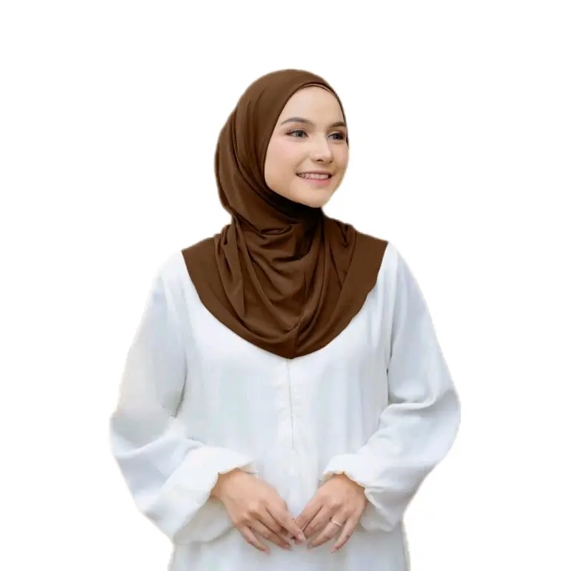 Hijab Jersey Shalwa Instan Soft Pad - Toko Alifsuplier - Muslim Kerudung Bergo Wanita Syari Panjang Nyaman Khimar 3