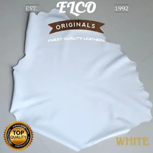 Kulit Domba Warna Putih Kualitas Premium untuk Jaket, Tas, Dompet, dan Sarung tangan