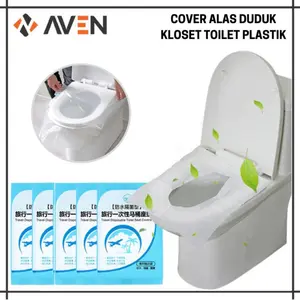 Alas Toilet Travel Disposable Seat Cover Alas Duduk Plastik