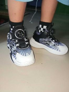 Product Review of (COD)iFans Sepatu Sneakers Anak Sepatu Kets Ankle Anak Sepatu Olahraga Anak Laki Laki Ringan Breathable 6-15 Tahun from S**a A**y 0