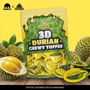 3D DURIAN CHEWY TOFFEE - Made with Real Durians [DURIAN KING] candy
