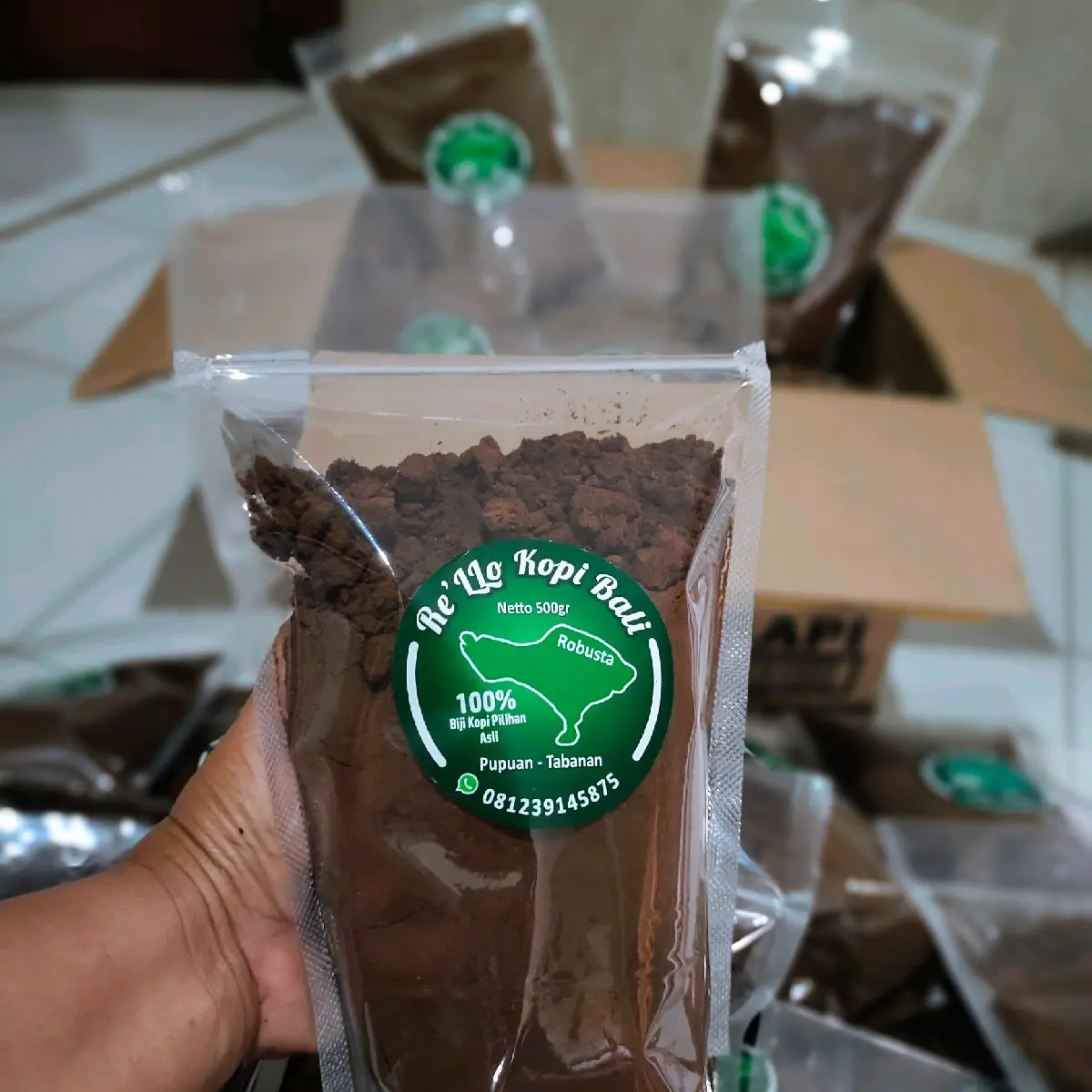 KOPI BALI MURNI PUPUAN TABANAN Robusta