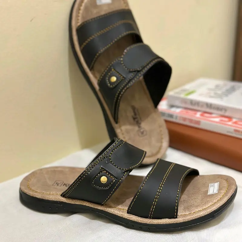 Sandal Tasik Pria Modern Model Slip On Elegan Anti Slip 2