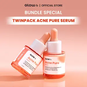 [Twin Pack] Varian 1PCS & 2PCS GLOW FX BEAUTY Acne Pure Serum - Serum Untuk Jerawat Meradang