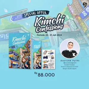 Buku Kimchi Confession by Xaviera Putri - Gagasmedia
