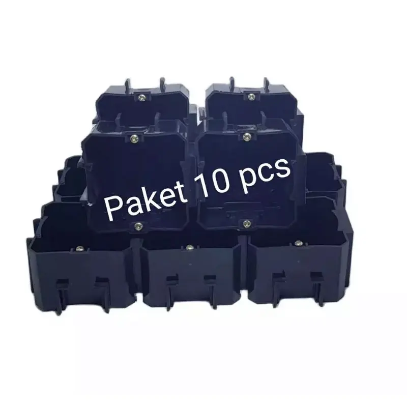Inbow dus / T DUS hitam Cabang 3  /  Rumah saklar / Mangkok saklar / IB Dus isi 10 pcs 0
