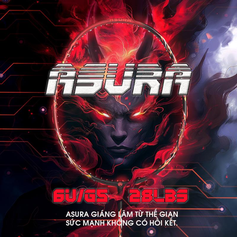  Vợt cầu lông ALP Asura AXL 6U G5 72g T800 Sợi carbon đầy đủ,mặc định26LBS Công suất tối đa 28 lbs Vợt chuyên nghiệp siêu nhẹ Thích hợp cho đào tạo tấn công cầu lông Được bán bởi ALPSPORT,COD,trickshot,vợt đỏ 