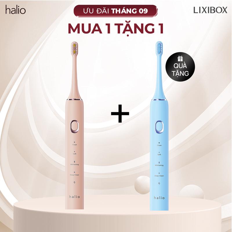 Bàn chải điện Halio Sonic SmartClean Electric Toothbrush Công Nghệ Sóng Âm…