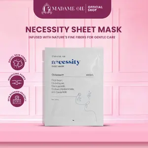 Madame Gie Necessity Sheet Mask - Masker Perawatan Wajah