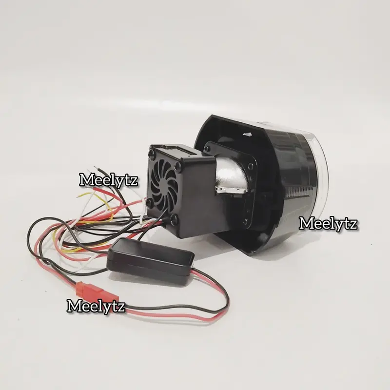 Shroud 1.5 inc Body Black Plus Ballast 2 Mode PNP Untuk Semua Merek Biled Matrix X1 1,5inc 5