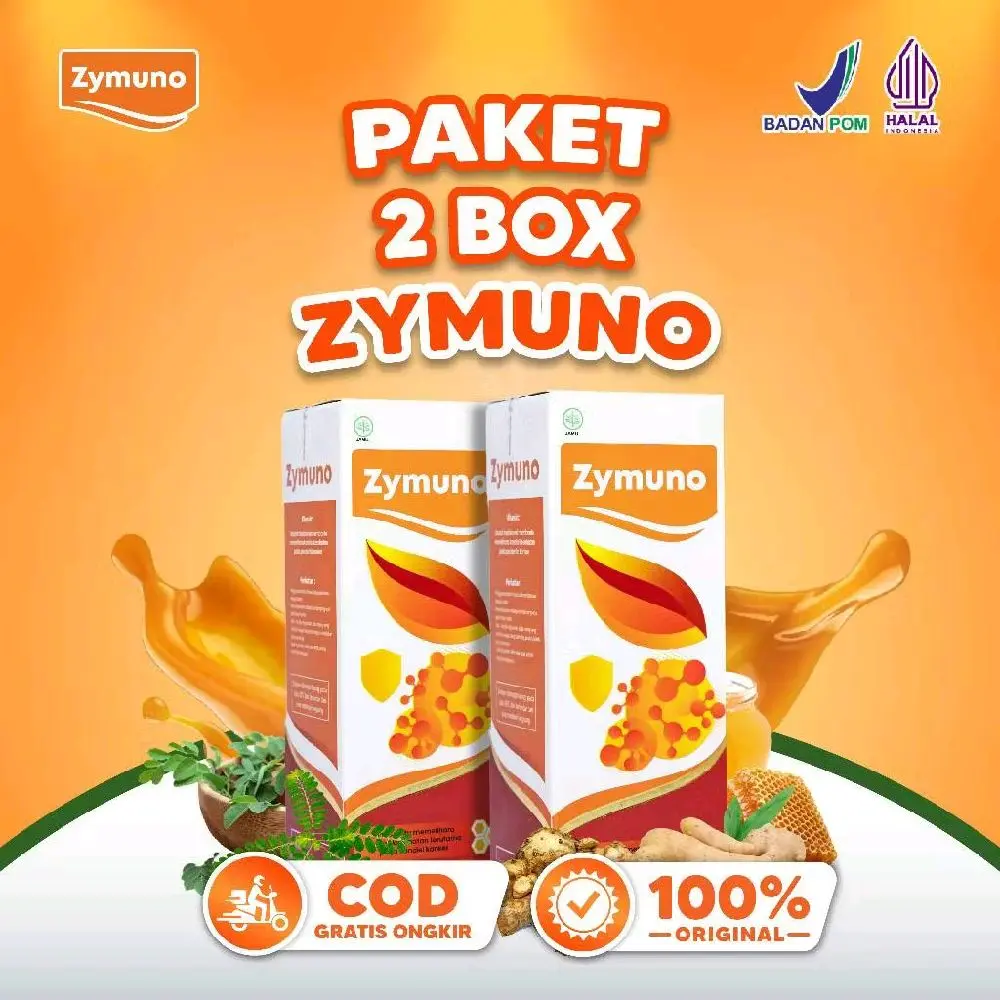 Zymuno Madu Paket 2 Box Original – Vitamin Herbal Meningkatkan Daya Tahan Tubuh Mengobati Berbagai Macam Penyakit Khususnya Cegah Kanker Dan Tumor Dan Membuat Perlindungan Lebih Kuat Dari Penyakit Serta Daya Tahan Tubuh Meningkat Pesat.