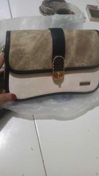 Product Review of En-ji Yuno Shoulderbag - Khaki from 🩷**i A**n A**🩷 1