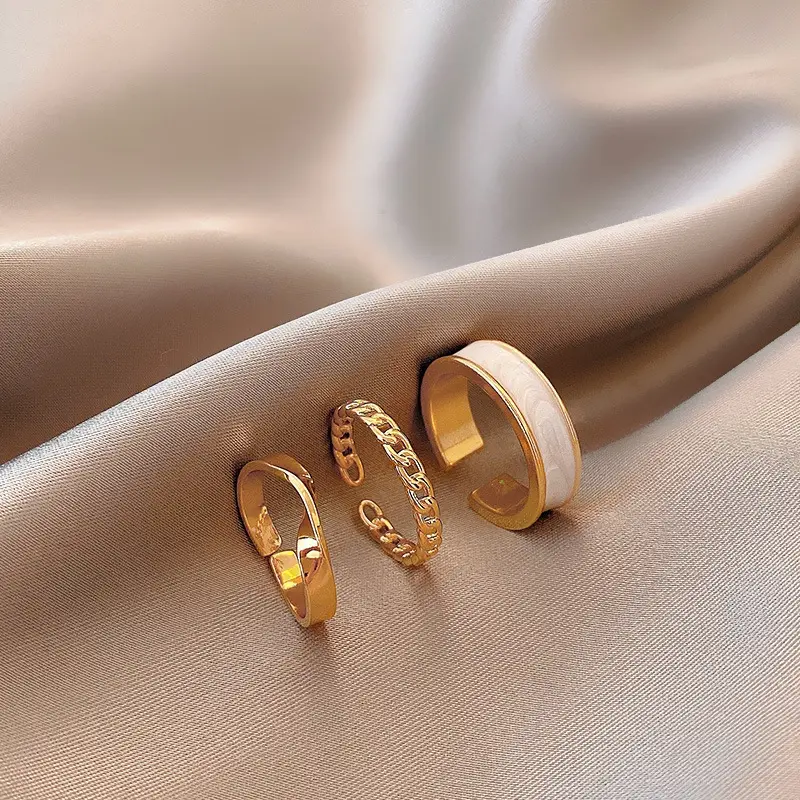EMLYS.studio - BECKY RING adjustable - Cincin 3pcs 1 Set 1