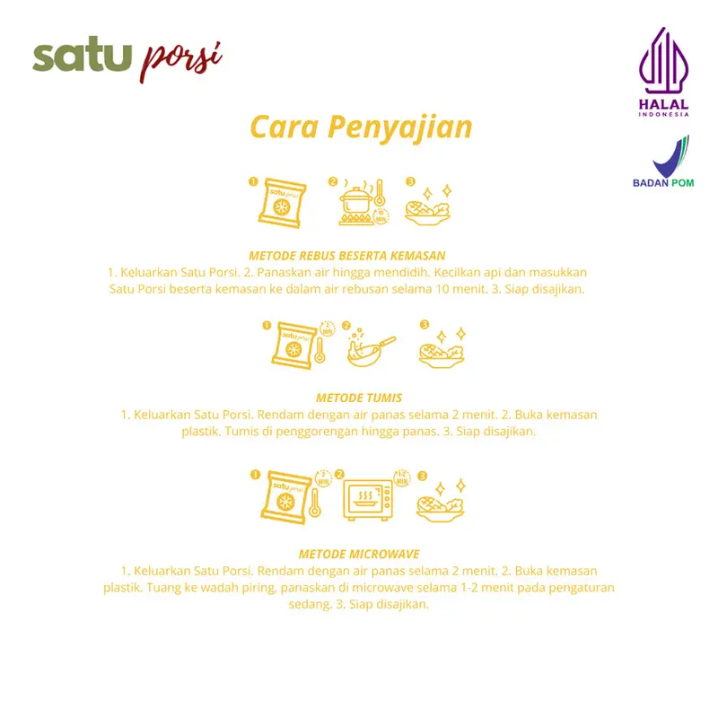 Satu Porsi Ayam Sambal Matah I Frozen Food Meal 3