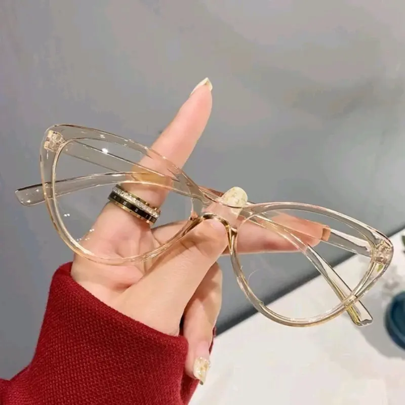 Kacamata wanita Trend Terbaru Cat eye   Eyewear Frame Lensa 5