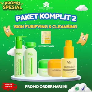 Paket Skincare Reglow Komplit 2 Facial Rejuvenating Wajah Mencerahkan Hitam Pencerah Muka Perawatan Pelembab Berjerawat Kering Aging