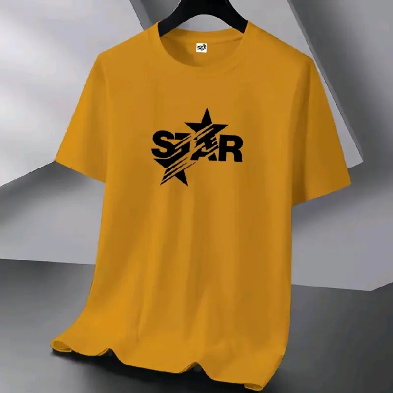 kaos oblong atasan cowok dewasa lengan pendek ukuran ( M/L/XL/XLL/XXXL katun motif star2 3