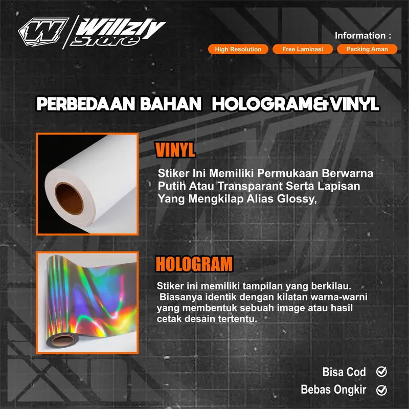 STICKER HEREX MURAH / BONUS LAMINASI Motorcycle 1