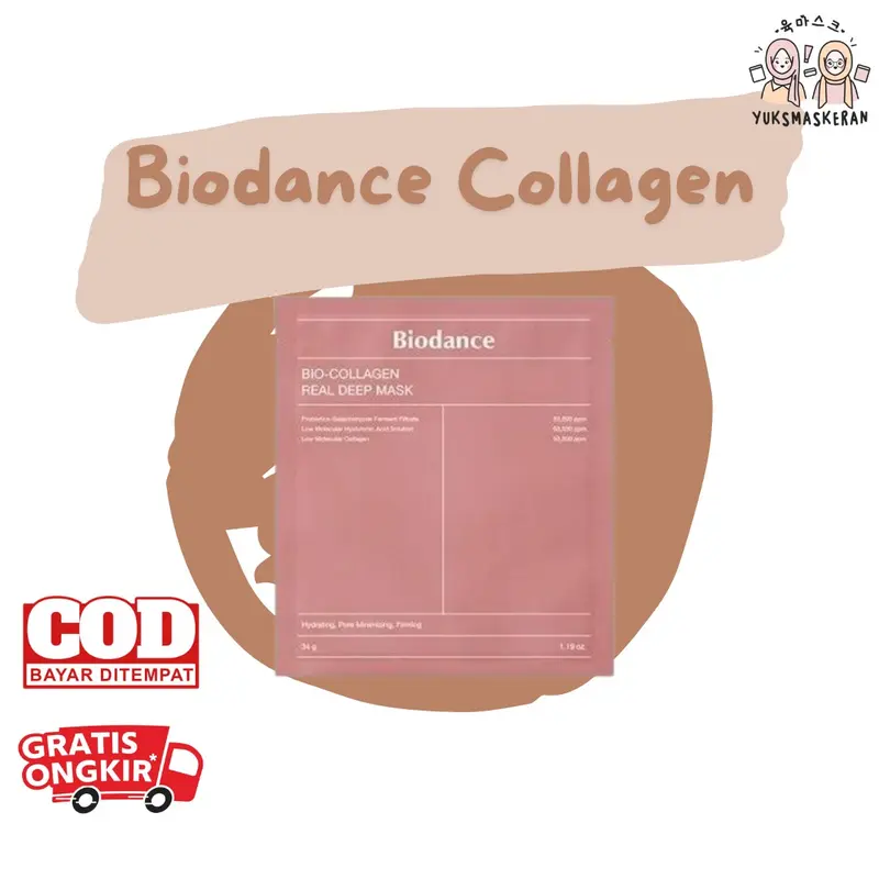 [READY] BIODANCE REAL DEEP MASK COLLAGEN (SHEETS MASK) 0