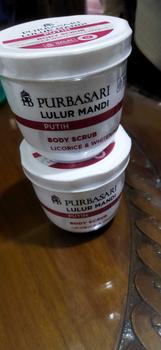 Product Review of Purbasari Lulur Mandi 200gr Body Scrub Mencerahkan Melembabkan Menyamarkan flek hitam from t**k 0