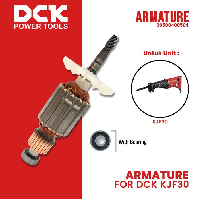 Gambar Armature/Angker untuk Reciprocating Saw KJF/DJF/AJF30 dari DCK Power Tools Indonesia Kota Administrasi Jakarta Barat Tokopedia