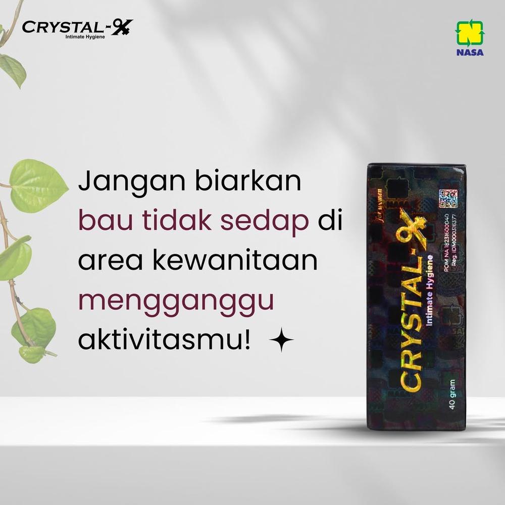 Crystal-X NASA NCX Original - Perawatan Kewanitaan Alami untuk Gatal - Feminine