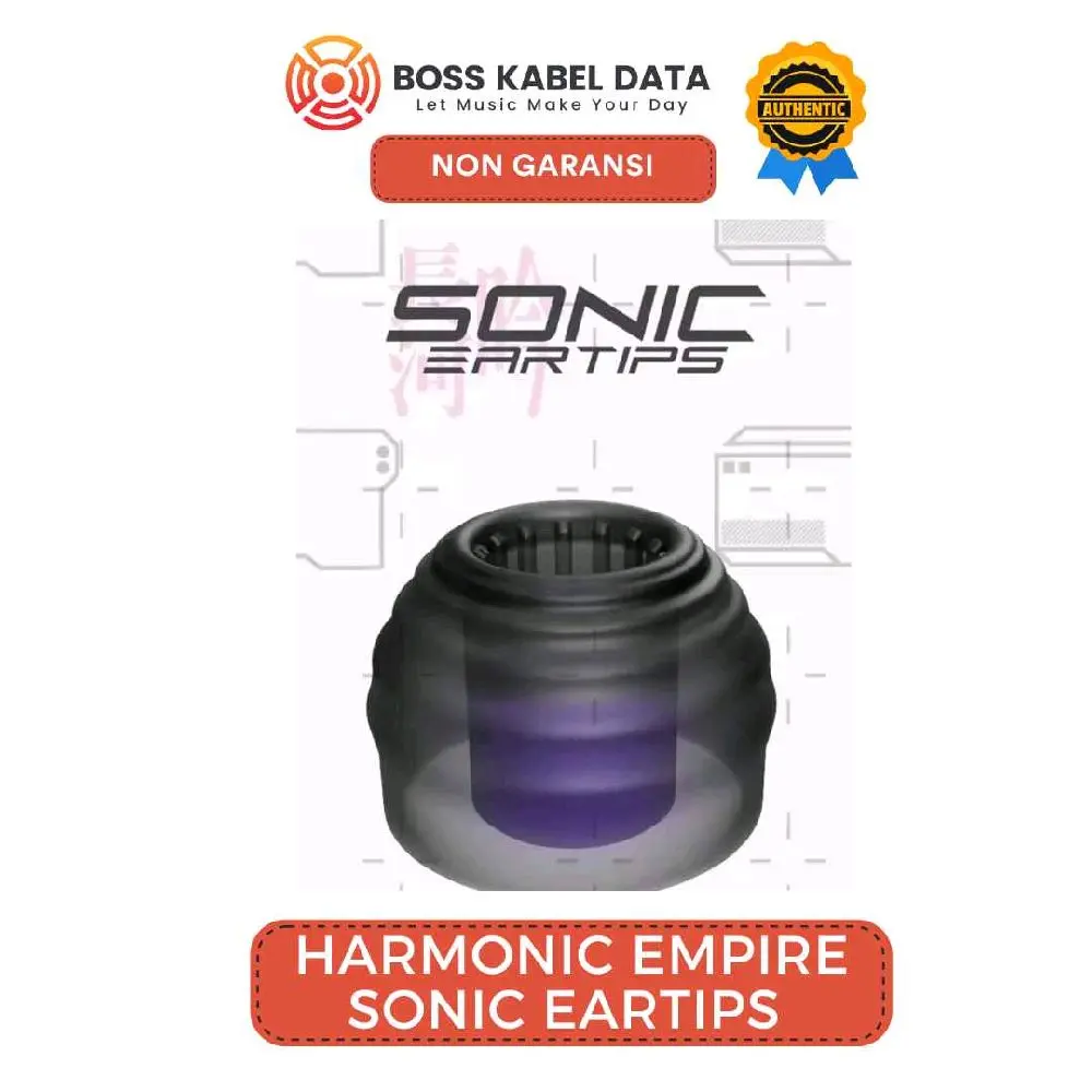HE Sonic eartips Song of the Long River Silicone Hybrid Eartips
