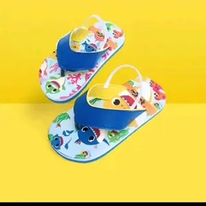 Sandal Anak baby kids usia 123tahun laki laki perempuan Biru Hiu