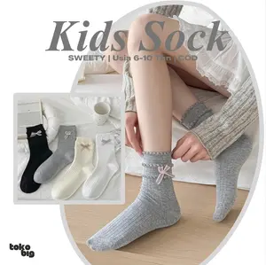 [Tokobig] Sweety Kaos Kaki Anak Perempuan Remaja Kaos Kaki Anak Pita Import