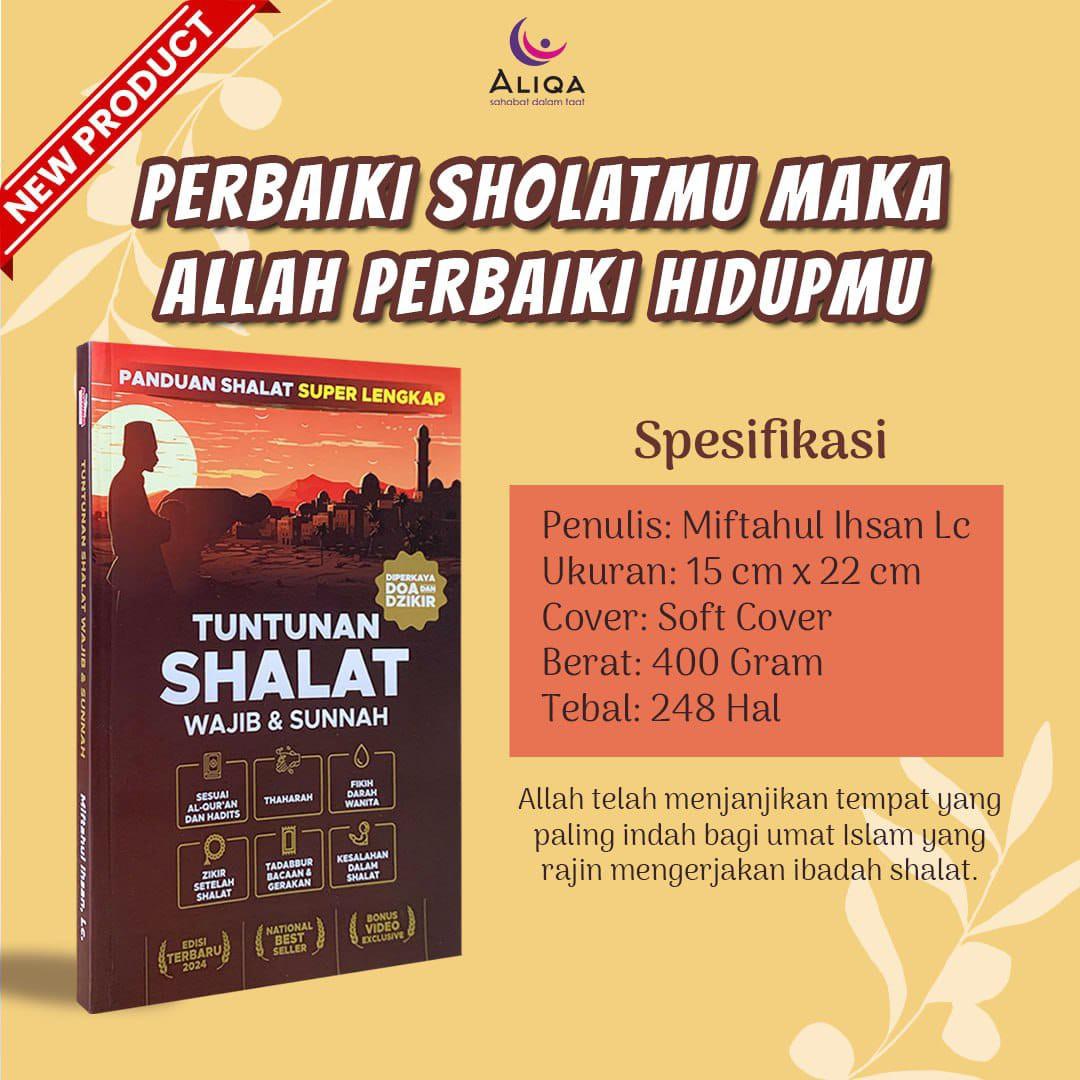 [Original]Buku Tuntunan Sholat Muslimah Original Aliqa