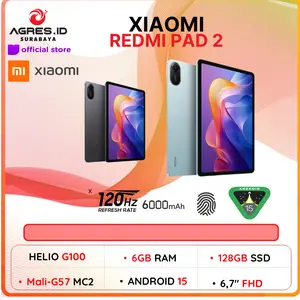 XIAOMI REDMI PAD 2 4GB 128GB GRAPHITE GRAY / MINT GREEN  GARANSI RESMI