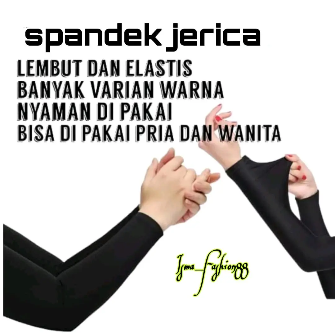 TERMURAH jumbo manset tangan spandek manset lengan jumbo spandek Muslim Panjang