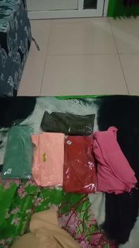 Product Review of (50rb DAPAT 4 PCS) HIJAB ANAK MIXUE BISA RIQUES WARNA from r**i r**n 0