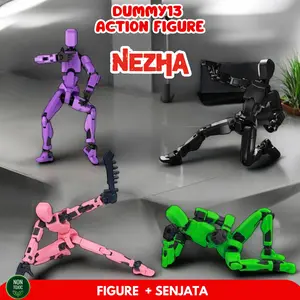 COD Mainan Dummy Action Figure 13 Pergeseran Bentuk Bergerak Multi Sendi Manekin Cetak 3D