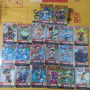 Lengkap Kartu BoBoiBoy Hologram Choki Choki Season 1 Edisi Kartu Boboiboy Berhologram Silver Gold Kartu BOBOIBOY Langka Satuan Bisa Dipilih Kartu Original Boboiboy Chokichoki