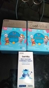 Product Review of [EXCLUSIVE YUXI] 2 Box Coolvita DHA Gummy Buah Mix Apel, Mangga, dan Jeruk (Total 28 Gummy) + 1 Botol Calcium Chewable (Total 30 Tablet) | Suplemen Anak (Mulai 3 Tahun) dan Dewasa | Dukung Tumbuh Kembang Otak, Tulang & Gigi Secara Optimal from ❤**i 1**️ E**i l**a 1