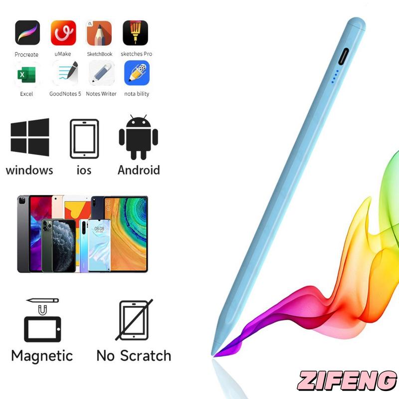 Bút Cảm Ứng Không Cần Bluetooth Hot TikTok Cho Điện Thoại Android iOS Máy Tính Bảng Bút Vẽ Stylus Chống Trượt Nhạy Như Tay Người Mở Nguồn Dùng Ngay