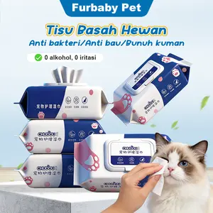 Tisu Kucing Tisu Basah Hewan Peliharaan Tisu Anjing Tisu Cakar Kucing