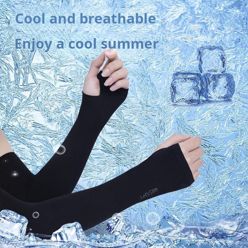Bộ Ống Cánh Tay, Chất Liệu Polyester, Màu Trơn Ống Cánh Tay, Chống Nắng, Thích Hợp Cho Nam Và Nữ, Sử Dụng Ngoài Trời Mùa Hè, Chống Muỗi, Có Ống Cánh Tay, Bộ Ống Cánh Tay 1